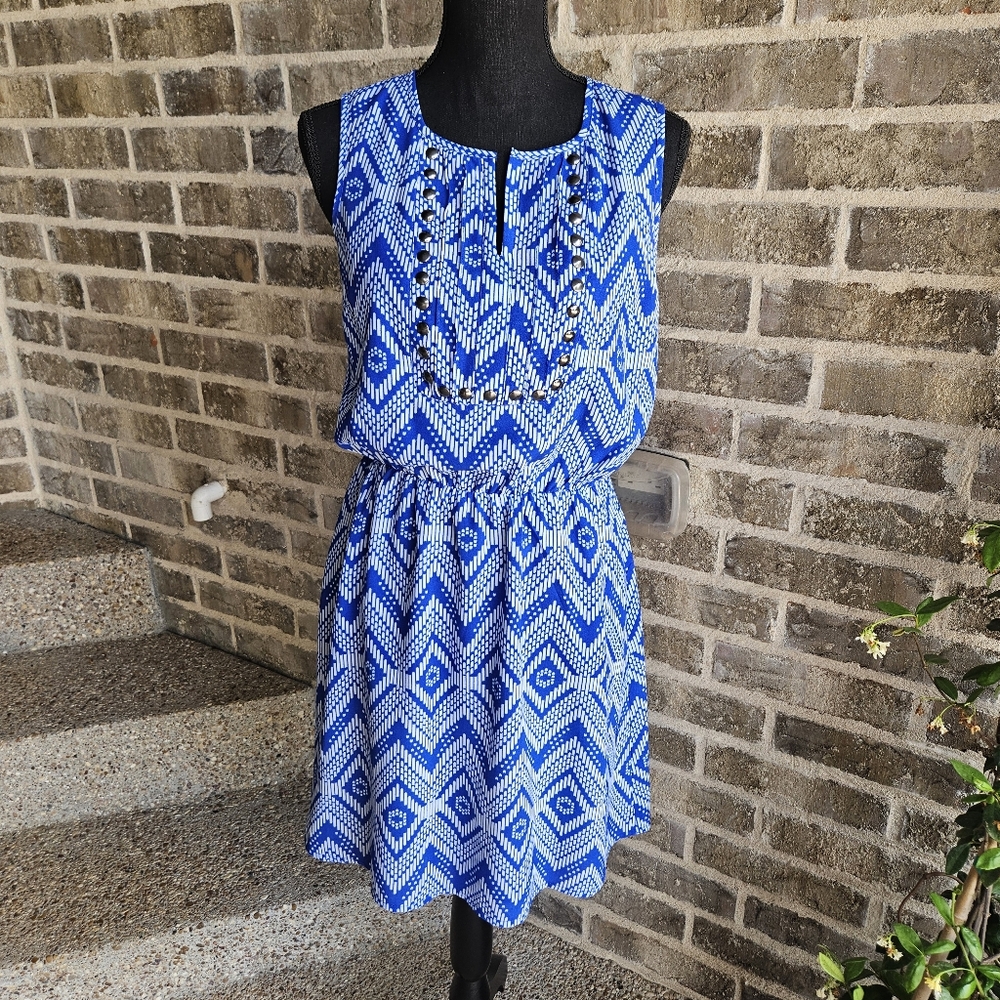 Market & Spruce Blue Dress Size Small
